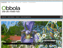 Tablet Screenshot of obbola.se